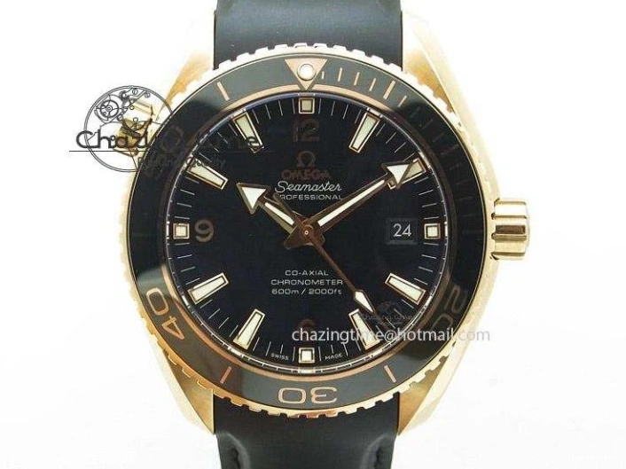 1218 Colorful Planet Ocean SS Bp Maker 45mm Black Bezel On Black Rubber Strap A 8219